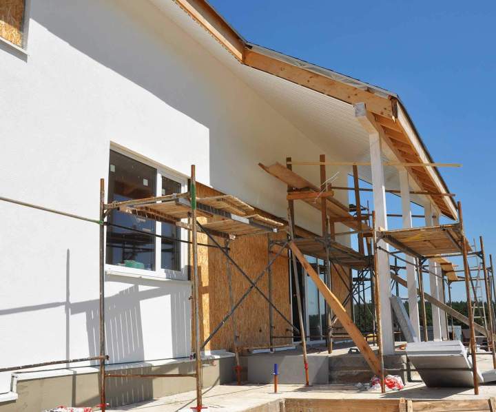 Réparation façade fissurée La Réunion